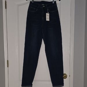 Women's Dark Blue Jeans